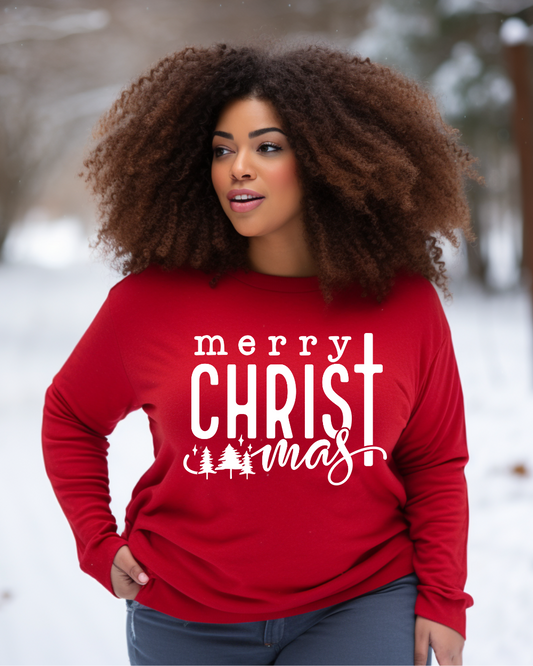 Merry CHRISTmas Long Sleeve T-shirt