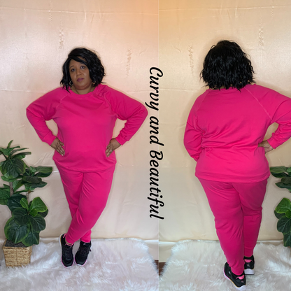 Kelly Jogger Set freeshipping - Curvy and Beautiful Boutique