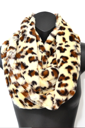 Leopard Fur  Scarves